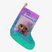 Lieblings-Puppen, Puppen Blythe-Puppe Kleiner Weihnachtsstrumpf (Vorderansicht (hängend))