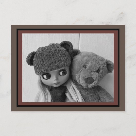 Lieblings-Puppen, Puppen Blythe-Puppe Postkarte (Vorderseite)