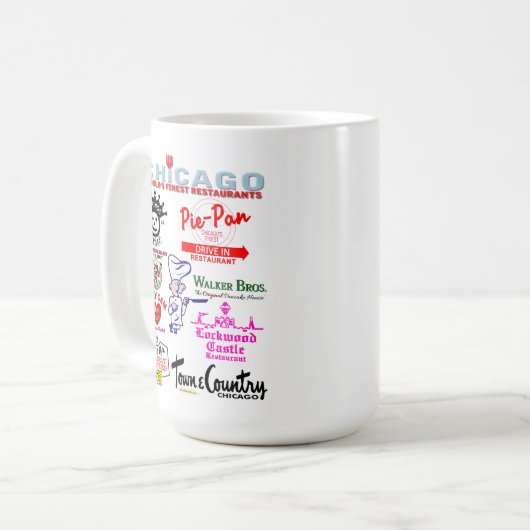 Lieblings-Restaurants in Chicagoland, v2. Kaffeetasse (Vorderseite Links)