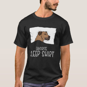Lieblings-Schlaf-Shirt Great Dane, schlummernder H T-Shirt