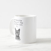 Lieblings-Schüler Mathelehrer-Würdigungsdesign Kaffeetasse (Vorderseite Links)