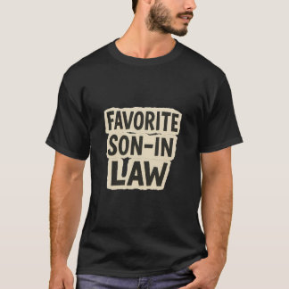 Lieblings-Schwiegersohn Lustiger Lösegeldbrief Pap T-Shirt