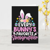 Lieblings-Sonographer-Sonographie-Techniker jedes Karte (Gelbe Blume)