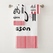 Lieblings-Sport-Bad Handtuch-Set Baseball Badhandtuch Set (Insitu)