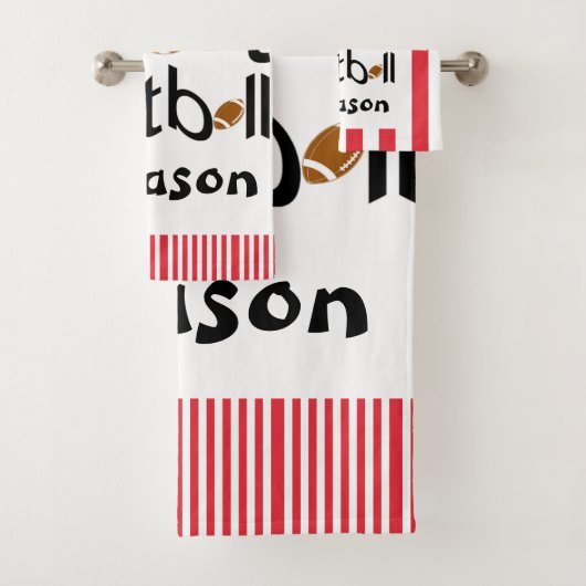 Lieblings-Sport-Bad Handtuch Sets Fußball (Insitu)