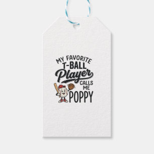 Lieblings-T-Ball-Spieler nennt mich Opa-Shirt-Desi Geschenkanhänger
