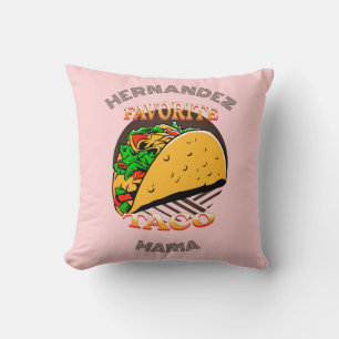 Lieblings-Taco, Cool Geschenk für Lieblingsessen p Kissen