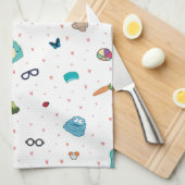 Lieblings-Teetuch des Paddys - Kunst durch Irina Geschirrtuch (Viertel Falte)