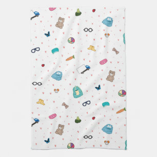 Lieblings-Teetuch des Paddys - Kunst durch Irina Geschirrtuch