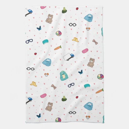 Lieblings-Teetuch des Paddys - Kunst durch Irina Geschirrtuch (Vertikal)