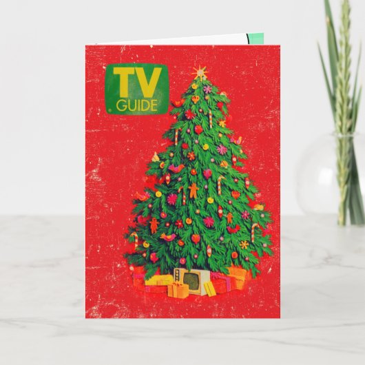 Lieblings-TV-Weihnachtsschaukarte Karte (Vorderseite)
