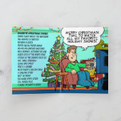 Lieblings-TV-Weihnachtsschaukarte Karte (Innenseite)
