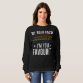 Lieblings-Vater Daddy Pater Stepdad Vatertag So Sweatshirt (Vorne ganz)