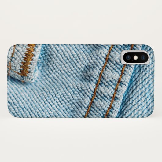 Lieblings-verblasste komfortable Blue Jeans Case-Mate iPhone Hülle (Rückseite (Horizontal))