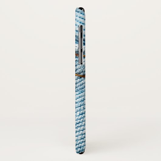 Lieblings-verblasste komfortable Blue Jeans Case-Mate iPhone Hülle (Hinten/Links)