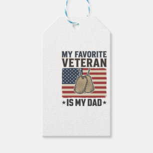 Lieblings-Veteran-Vater-Patriotische-Hundeanhänger Geschenkanhänger