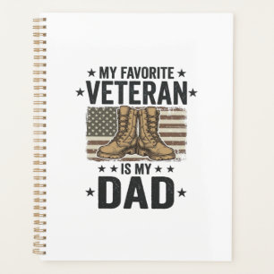 Lieblings-Veteran-Vater-Patriotische-Kampf-Stiefel Planer