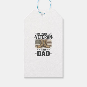Lieblings-Veteran-Vater-Patriotisches-Kampf-Stiefe Geschenkanhänger