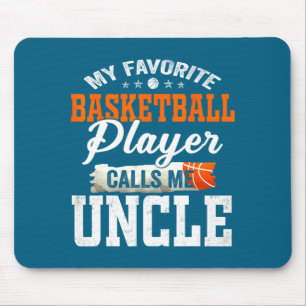 Lieblingsbasketballspieler nennt Onkel lustig t Mousepad