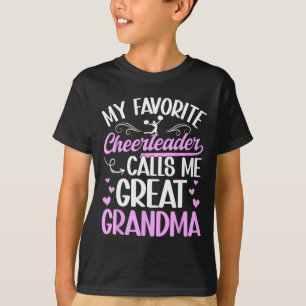 Lieblingscheerleaderin Urgroßmutter Cheer großarti T-Shirt