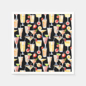 Lieblingscocktails Serviette (Vorderseite)