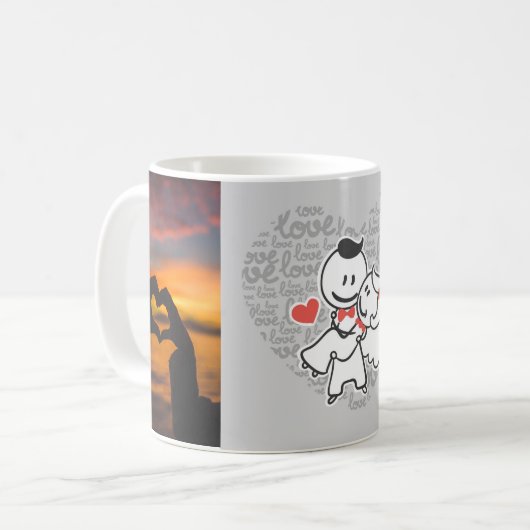 Lieblingsdruck-Tasse Kaffeetasse (Vorderseite Links)