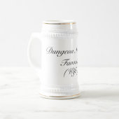 Lieblingsdungeon Master (Ehefrau) Bierglas (Vorderseite Links)
