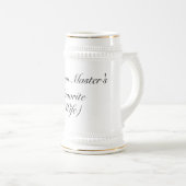 Lieblingsdungeon Master (Ehefrau) Bierglas (VorderseiteRechts)