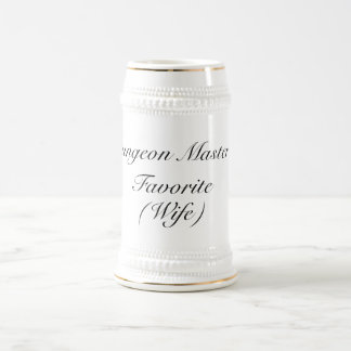 Lieblingsdungeon Master (Ehefrau) Bierglas