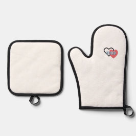 Lieblingsessen Ofenhandschuh & Topflappen-Set