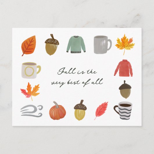 Lieblingsfall Postkarte (Vorderseite)