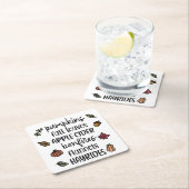 Lieblingsfall Rechteckiger Pappuntersetzer (Vor Ort)