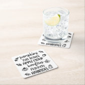 Lieblingsfall Rechteckiger Pappuntersetzer (Vor Ort)