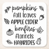 Lieblingsfall Rechteckiger Pappuntersetzer (Vorderseite)