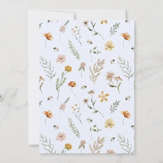 Lieblingsfamilie Traditioneller Ballon Babyduschka Einladung (Rückseite)