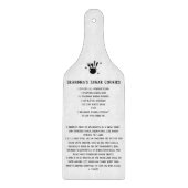 Lieblingsfamilienrezepte Schneidebrett (Vorderseite)