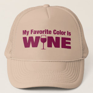 Lieblingsfarbe ist Wein Truckerkappe