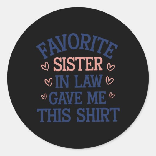 Lieblingsfinder gab mir das runder aufkleber (Vorderseite)