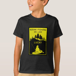 Lieblingsfischerei auf dem Kayak-See und dem Fluss T-Shirt