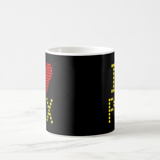 Lieblingsflughafencode-Kaffeetasse Kaffeetasse (Mittel)