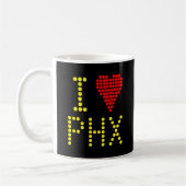 Lieblingsflughafencode-Kaffeetasse Kaffeetasse (Links)