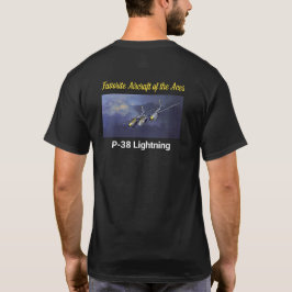 Lieblingsflugzeuge des Aces P-38-Blitzes T-Shirt