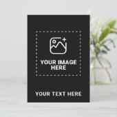 Lieblingsfoto mit Text (Stehend Vorderseite)