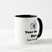 Lieblingsfoto mit Text Tasse (VorderseiteRechts)