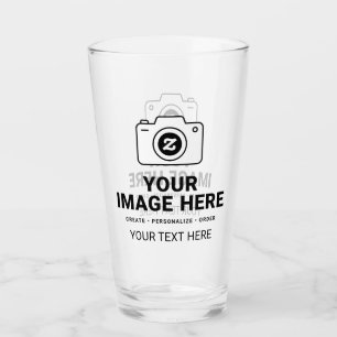 Lieblingsfoto- und Textdesign Glas