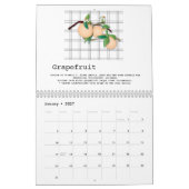 Lieblingsfrüchte (Mit Nährwertinformationen) Kalender (Jan 2027)