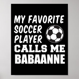 Lieblingsfußballspieler nennt mich Anne türkische Poster