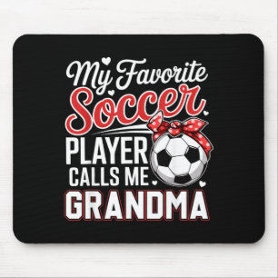 Lieblingsfußballspieler ruft Oma zum Muttertag an Mousepad