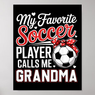 Lieblingsfußballspieler ruft Oma zum Muttertag an Poster