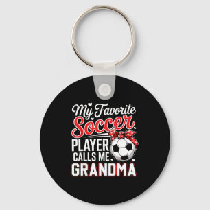 Lieblingsfußballspieler ruft Oma zum Muttertag an Schlüsselanhänger